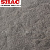 Brown fused aluminium oxide grains and powder